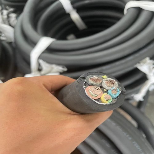 CEFR 3*185+1*95石油平臺橡套電力電纜 